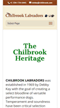 Mobile Screenshot of chilbrook.com